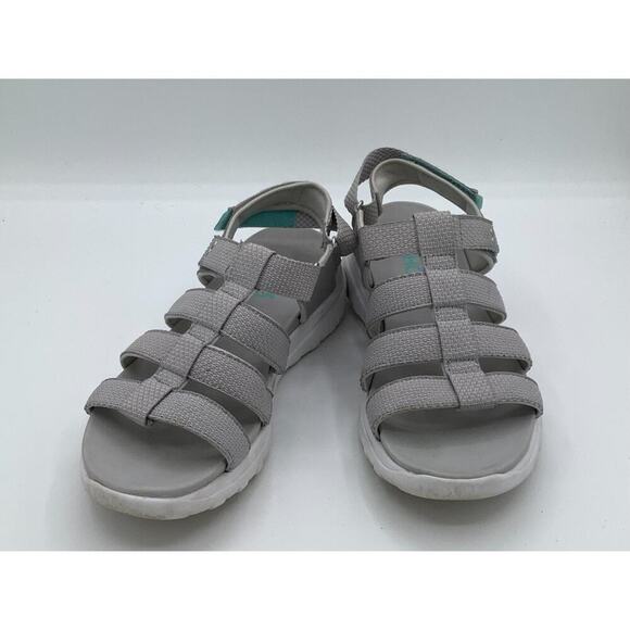 Ryka Size 7.5 Womens Sandals Grey GUC - Picture 3 of 8
